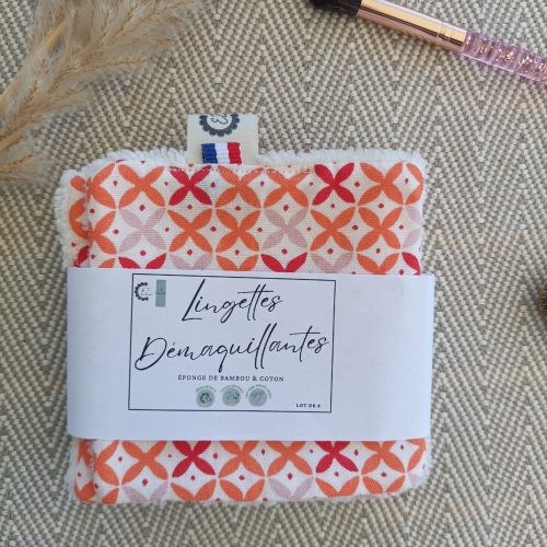 Lot de 6 Lingettes Réutilisables