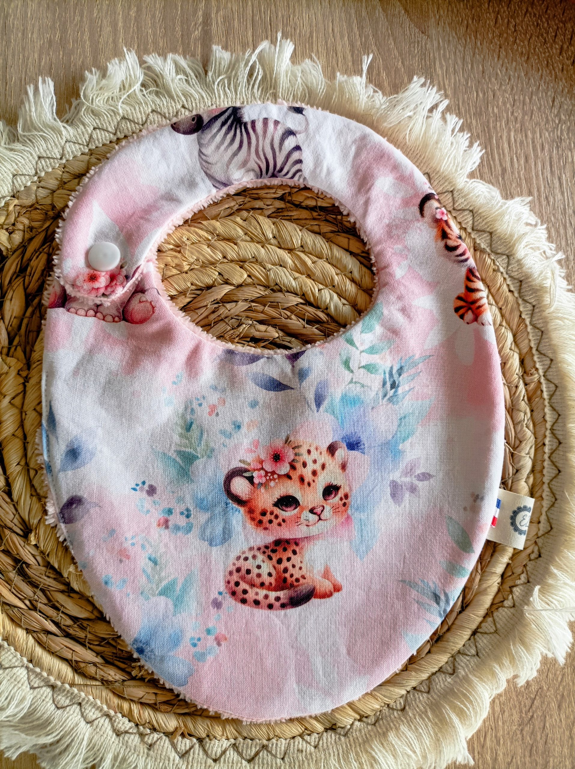 Bavoir dés la naissance E2L Création