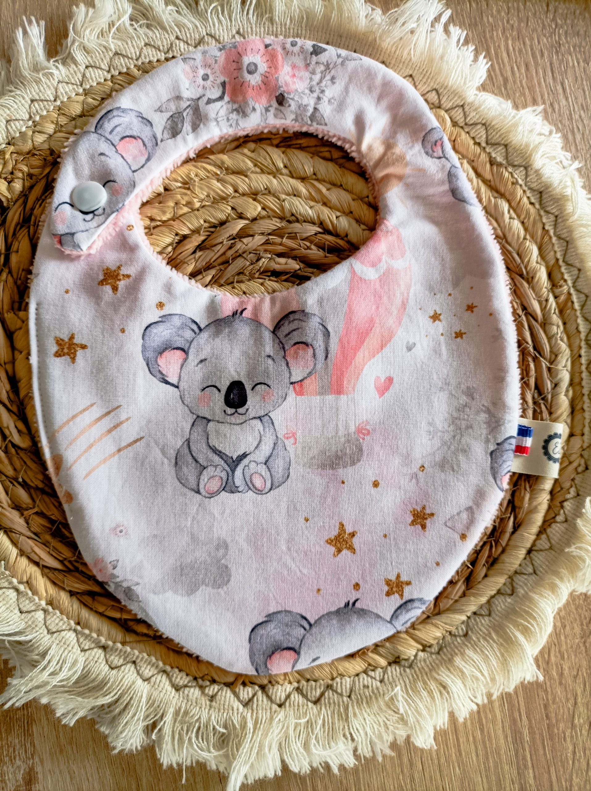 Bavoir dés la naissance E2L Création