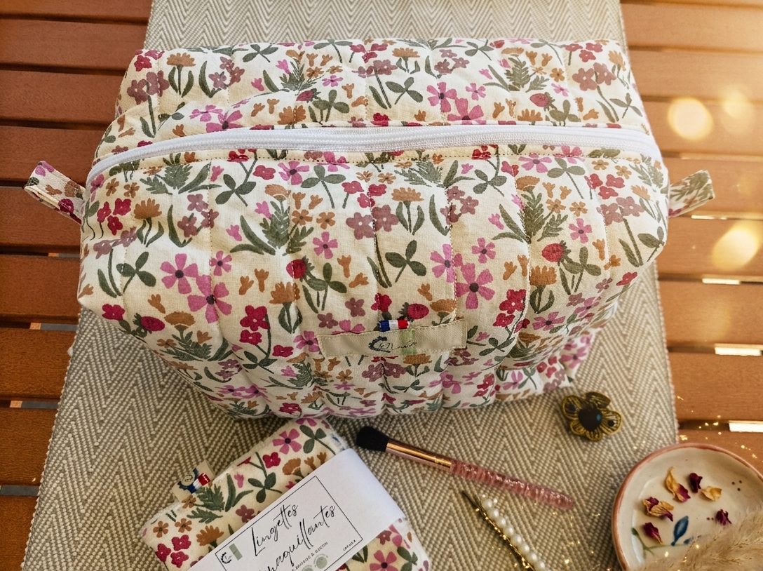 Trousse de Toilette Matelassée – Image 2