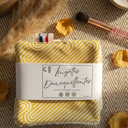 Lot de 6 Lingettes Démaquillantes Lavables