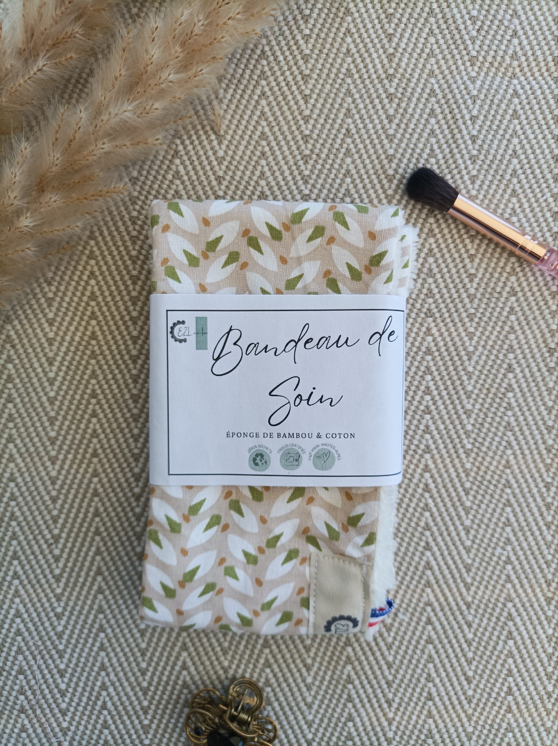 Bandeau de soin fait main Hautes-Alpes E2L Creation