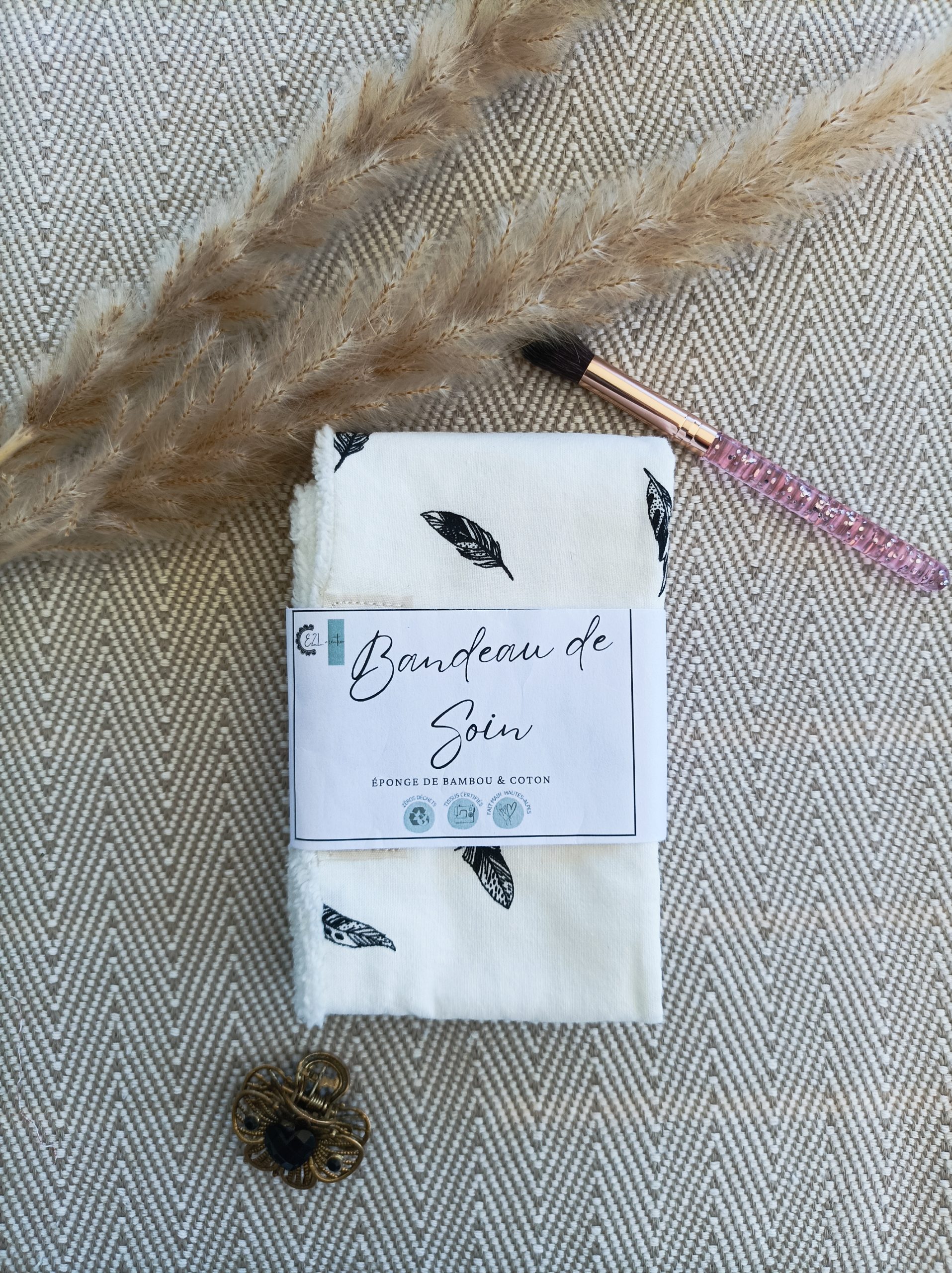 Bandeau de soin fait main Hautes-Alpes E2L Creation