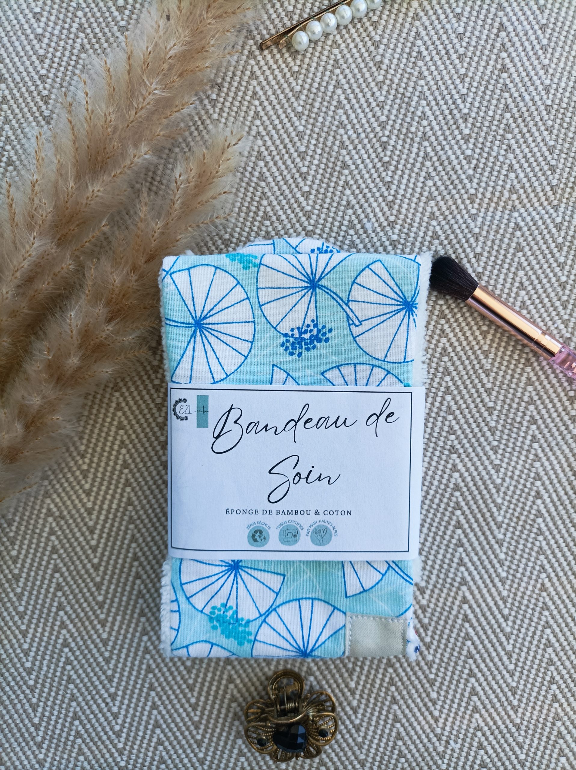Bandeau de soin fait main Hautes-Alpes E2L Creation