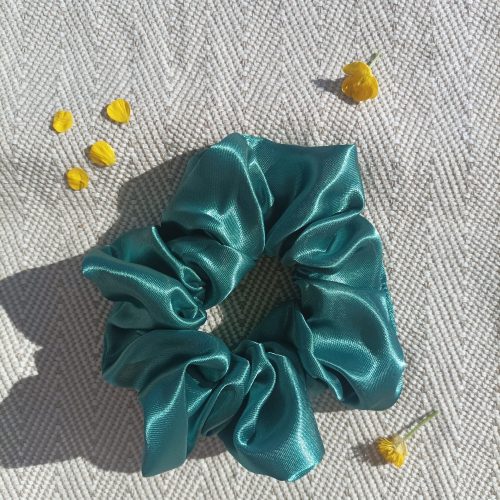 Chouchou artisanal satin