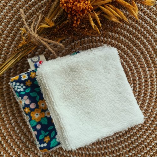 Lingettes démaquillantes réutilisables — Fleuri