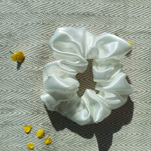 Chouchou artisanal satin