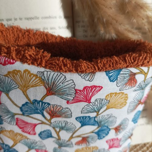 Pochette livre de poche — Ginkgo multicolore
