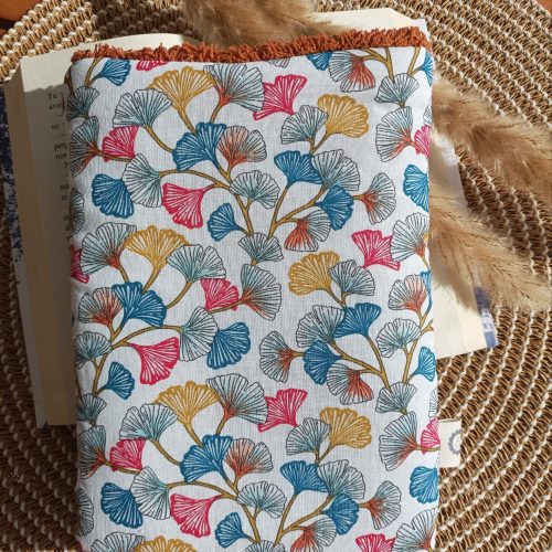 Pochette livre de poche — Ginkgo multicolore