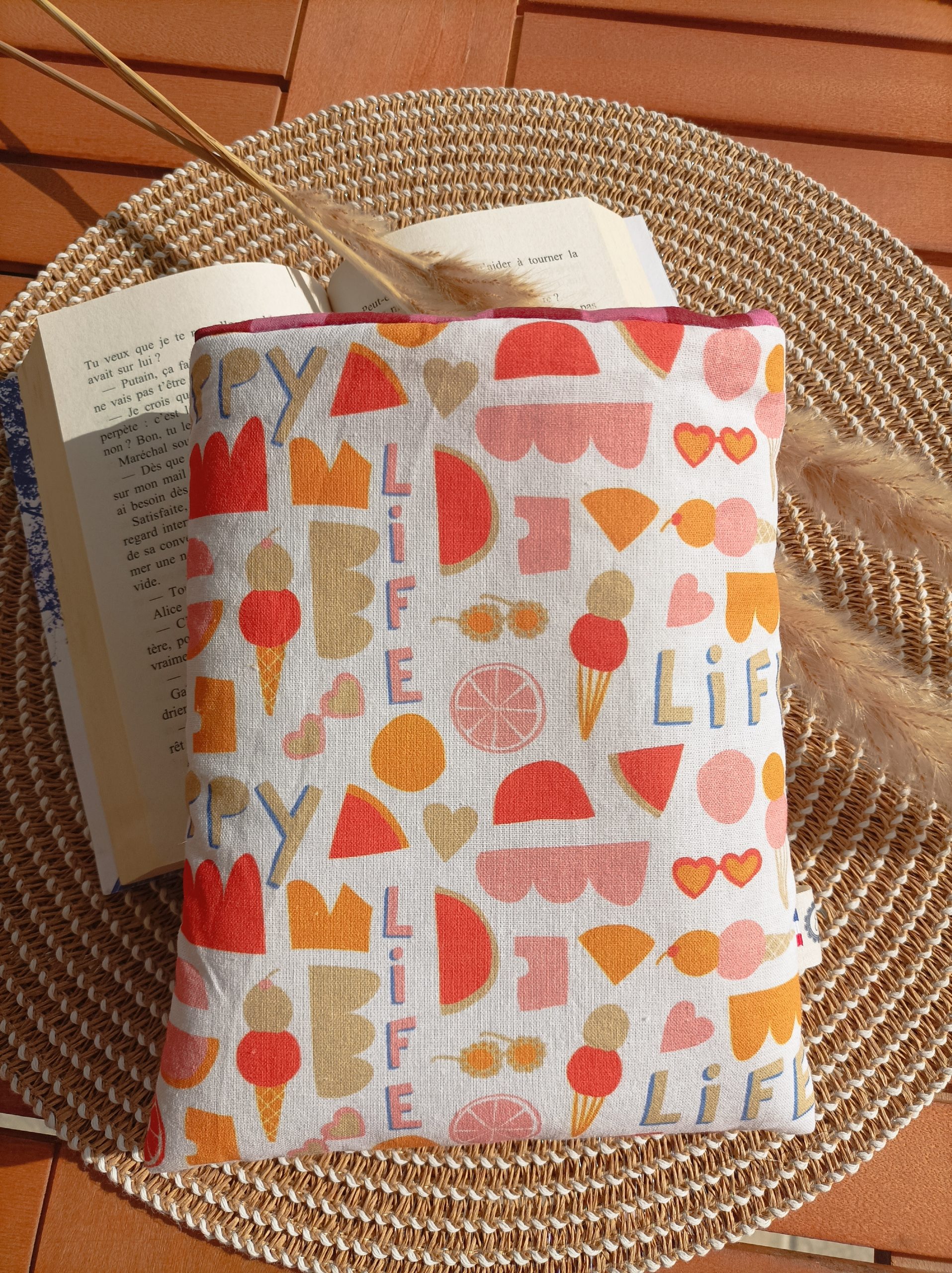 Pochette à livre fait main Hautes-Alpes