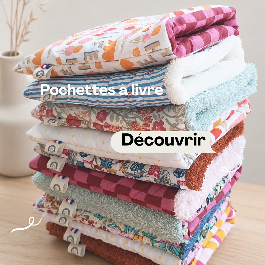 Pochette à livre fait main Hautes-Alpes