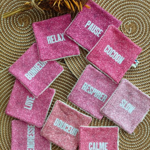 Lingettes Pailletées Cocooning — Lot de 10
