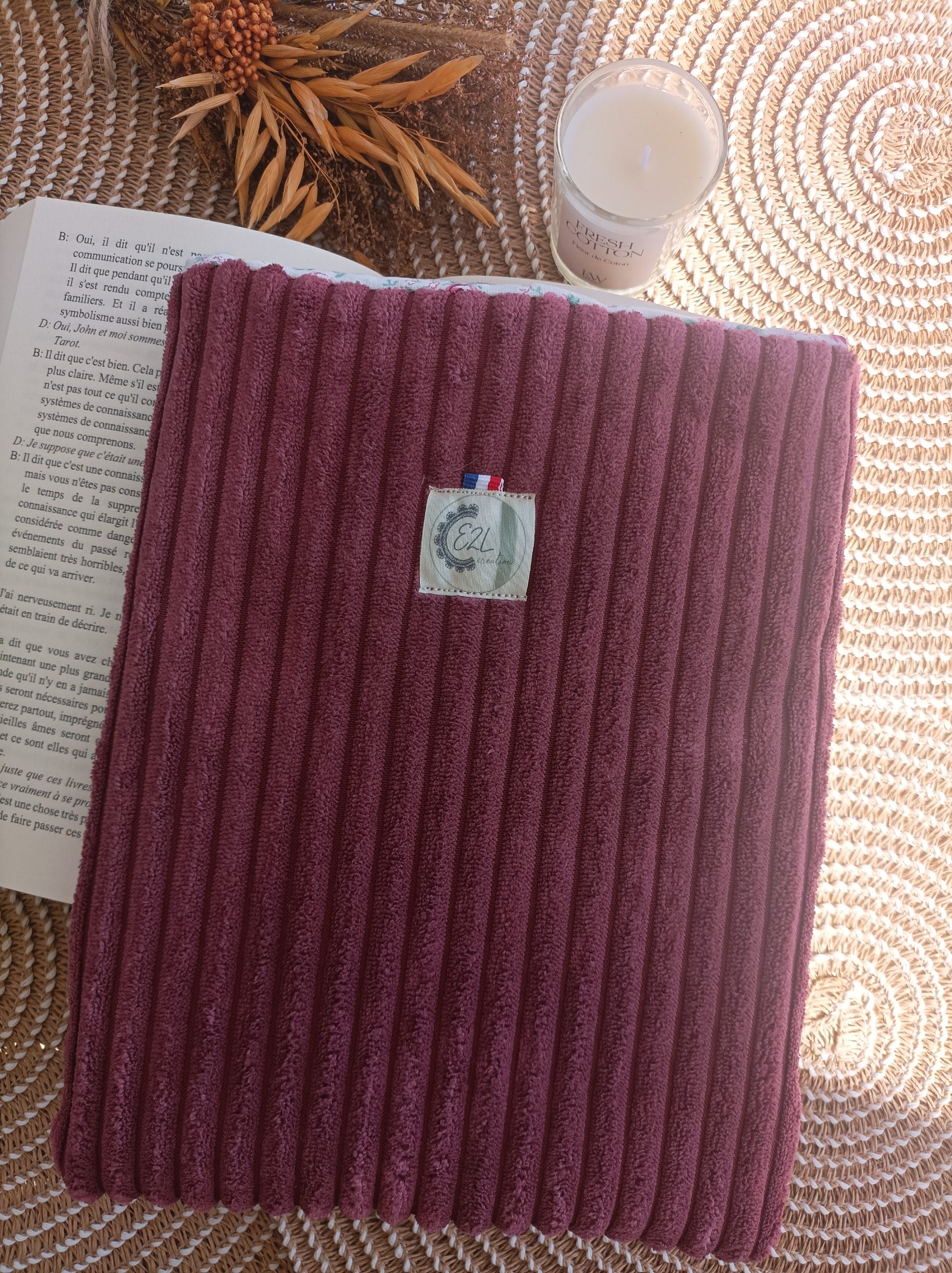 Pochette à livre E2L Création