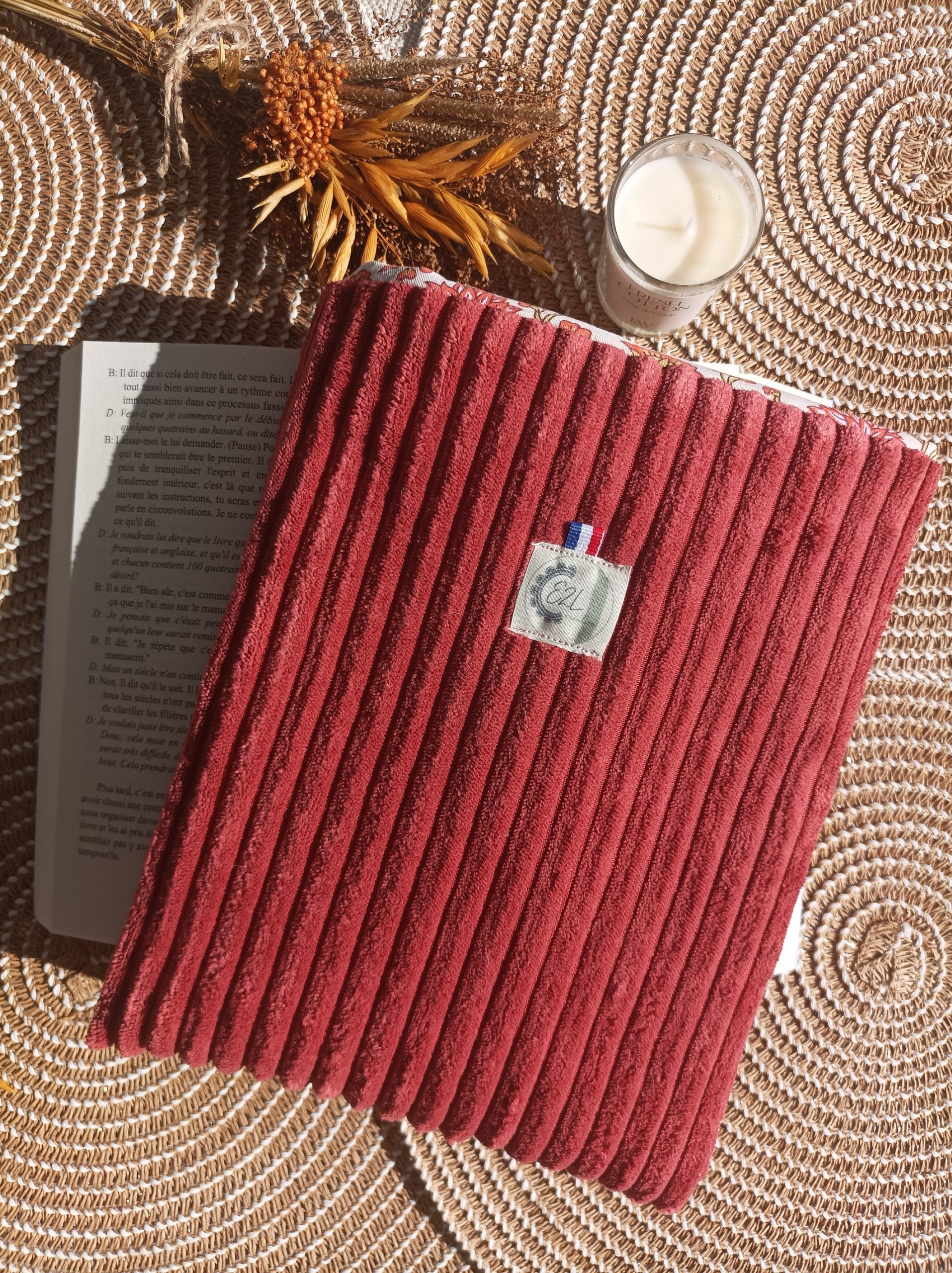Pochette à livre E2L Création